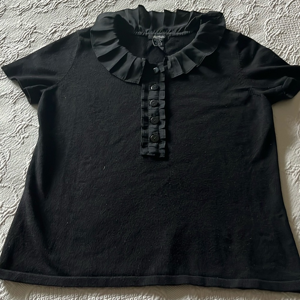 Bob Mackie knit top